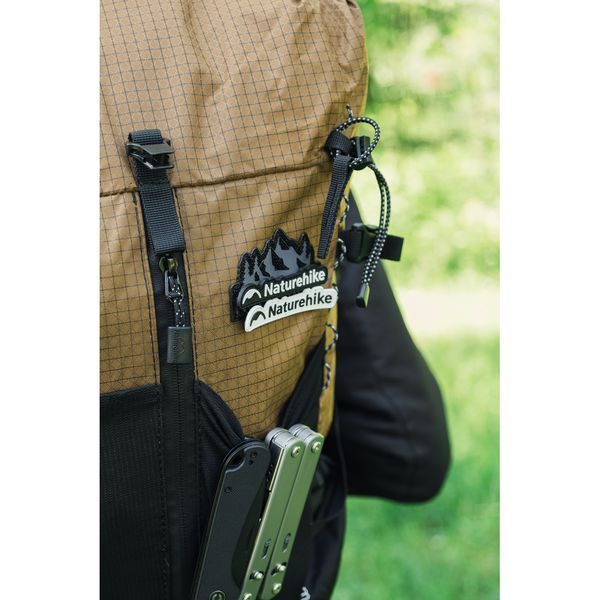Рюкзак туристичний Naturehike Helium CNK2300016, 30+5 л, коричневий 6976507661133 фото