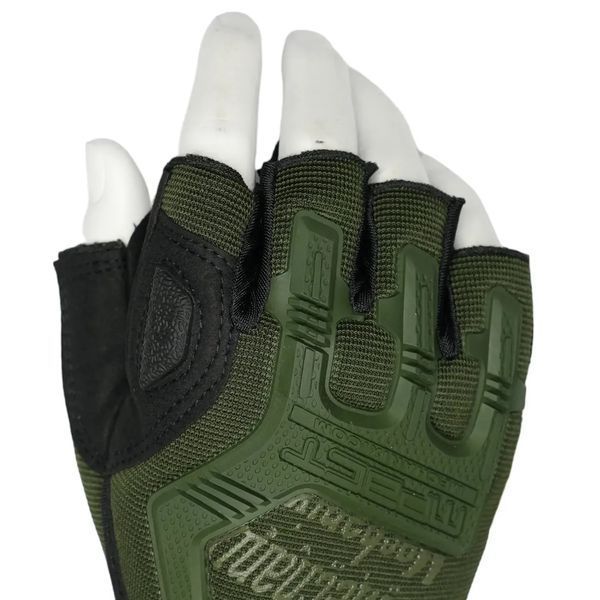 Тактичні безпалі рукавички Mechanix, розмір XL, Олива з-у153-6 фото