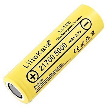 Акумулятор LiitoKala Lii-50E 21700 5000mah battery Lii-50E фото