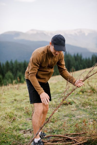 Кофта флісова Tribe Fleece Jacket Full Zip T-KJ-0011-sand, 46 T-KJ-0011-sand-46 фото