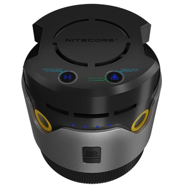 2в1 - Фумігатор бездротовий + Power Bank Nitecore EMR30 (нагрівання та ультразвук) 6-1620_emr30 фото