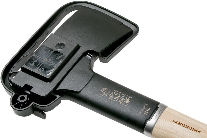 Подарунковий набір Fiskars Norden chopping axe N10 + sharpener SET 1052276 1052276 фото