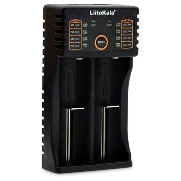 Зарядний пристрій Liitokala Lii-202, Ni-Mh/Li-ion/Li-Fe/LiFePO4, Type-C, Powerbank, LED, Box Lii-202 фото