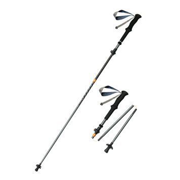 Трекінгова палиця Naturehike CNK2450DS012, 115-135 см, синя 6975641883692 фото