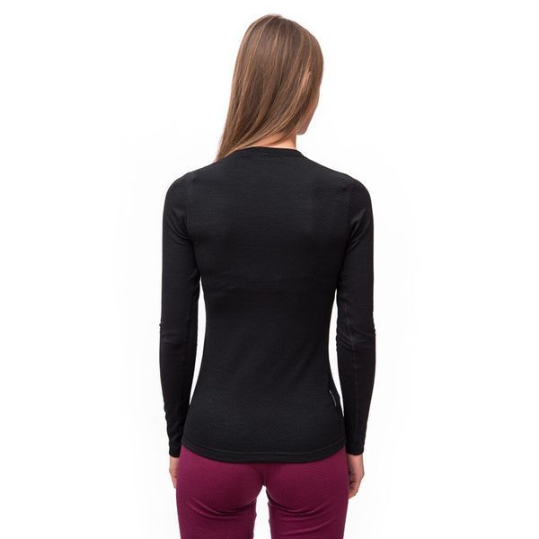 Термофутболка женская Sensor Merino DF LS black 15100029, SW11M-black-S SW11M-black-S фото