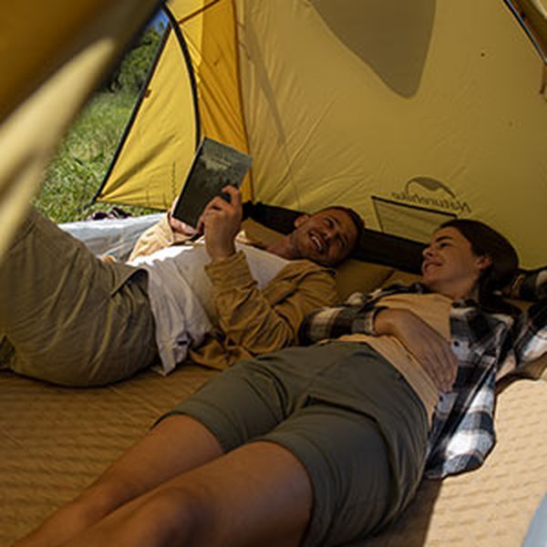 Палатка четырехместная Naturehike P-Series CNK2300ZP028, светлая серая 6976023920462 фото