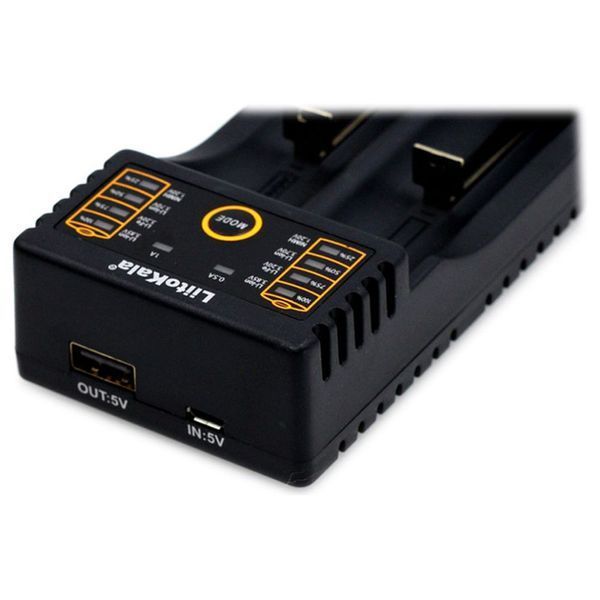 Зарядное устройство для Liitokala Lii-202, Ni-Mh/Li-ion/Li-Fe/LiFePO4, USB, Powerbank, LED, Box Lii-202 фото