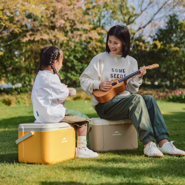 Туристический холодильник Naturehike CNK2450CF012, 18 л, желтый 6975641884453 фото