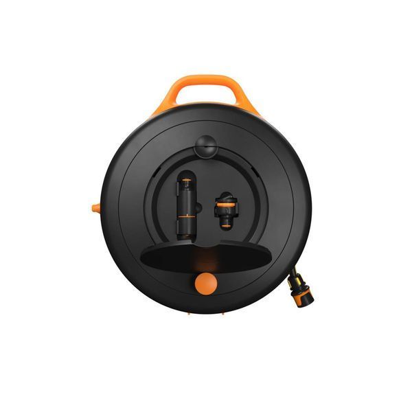 Котушка зі шлангом Fiskars S 3/8" (9мм) L-15м з набором аксесуарів (1071660) 1071660 фото