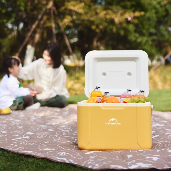 Туристический холодильник Naturehike CNK2450CF012, 18 л, желтый 6975641884453 фото