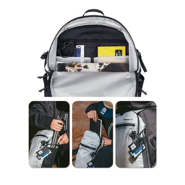 Рюкзак ультралегкий Naturehike CNK2300BB012, 15 л, белый 6976507667791 фото