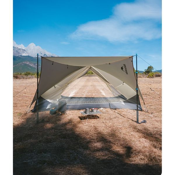 Палатка сверхлегкая двухместная Naturehike Mongar CNK2550WS016, 15D, серая 6927595770504 фото