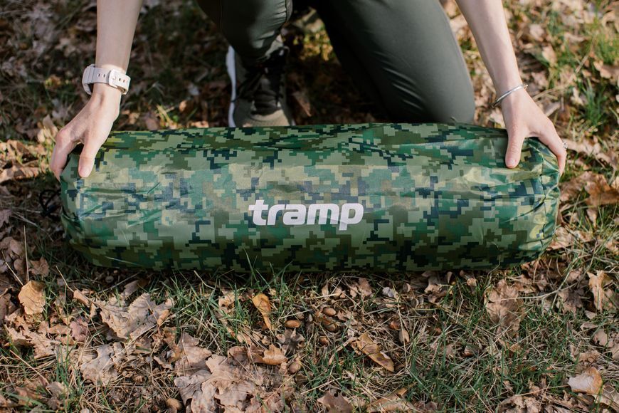Коврик самонадувающийся Tramp с возможностью состывания camo 185х65х5 UTRI-007 UTRI-007 фото