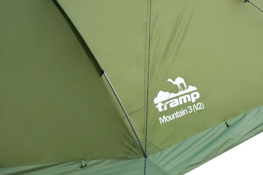 Палатка Tramp Mountain 3 (V2) зеленая (TRT-023-green) TRT-023-green фото