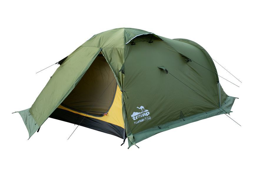Палатка Tramp Mountain 3 (V2) зеленая (TRT-023-green) TRT-023-green фото