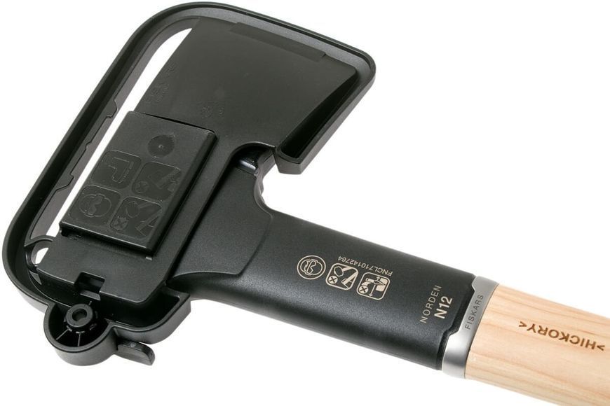 Подарунковий набір Fiskars Norden splitting axe N12 + sharpener SET 1052277 1052277 фото