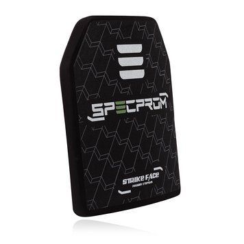Поліетиленова бронеплита SPECPROM 3-го класу. Вага 1,4 кг. Розмір 25 на 30 см. Чорна (00000003285) 4408 фото