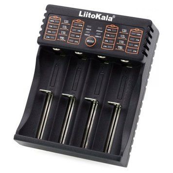 Зарядний пристрій Liitokala Lii-402, Ni-Mh/Li-ion/Li-Fe/LiFePO4, USB, Powerbank, LED, Box Lii-402 фото