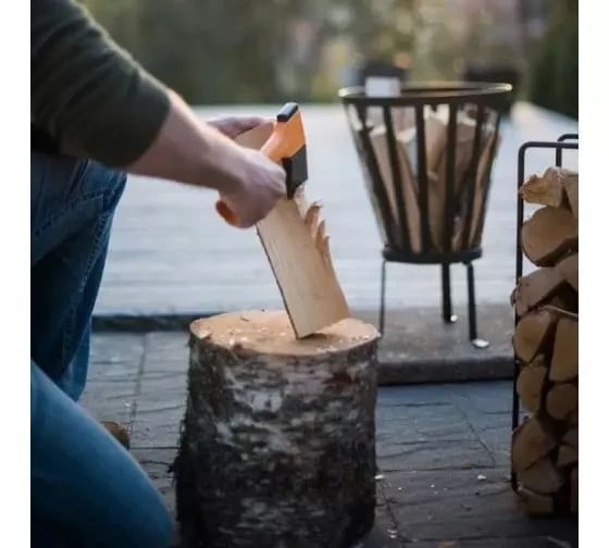 Подарочный набор Fiskars (Топор XXS X5 1015617 + нож + пила) 1057912 1057912 фото