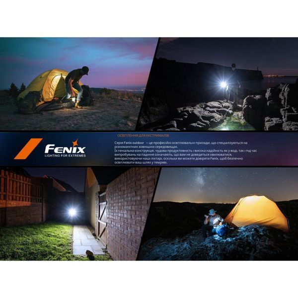 Ліхтар кемпінговий Fenix CL22R, темно-зелений CL22RGR фото