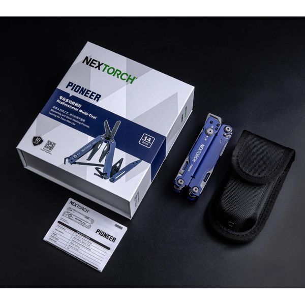Мультитул Nextorch Pioneer MT20, синий PioneerBL фото