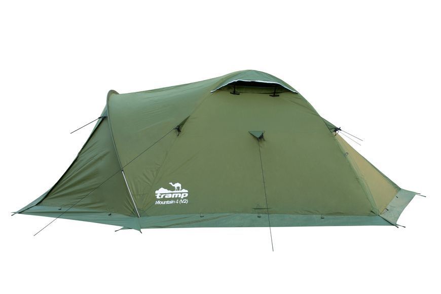 Палатка Tramp Mountain 4 (V2) зеленая (TRT-024-green) TRT-024-green фото