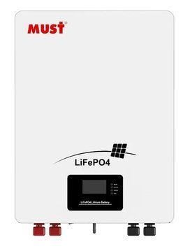 Акумуляторная батарея MUST 48/100 51.2V, 100Ah, LiFePo4, 5.12kWh 02579 фото