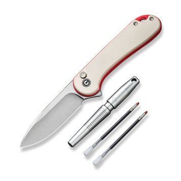Комплект (ніж складаний, ручка) Civivi StellarQuill Pen & Button Lock Elementum II Knife Combo Gift Pack C23049 C23049 фото