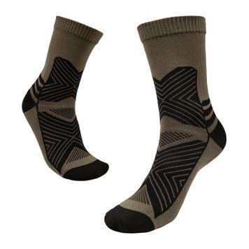 Шкарпетки Tribe Trekking Summer Long T-KB-0016-olive, 38-40 T-KB-0016-olive-38-40 фото