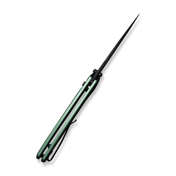 Ніж складаний туристичний Sencut Serene, (8.8 см) D2 / Aluminum зелений S21022B-5 фото