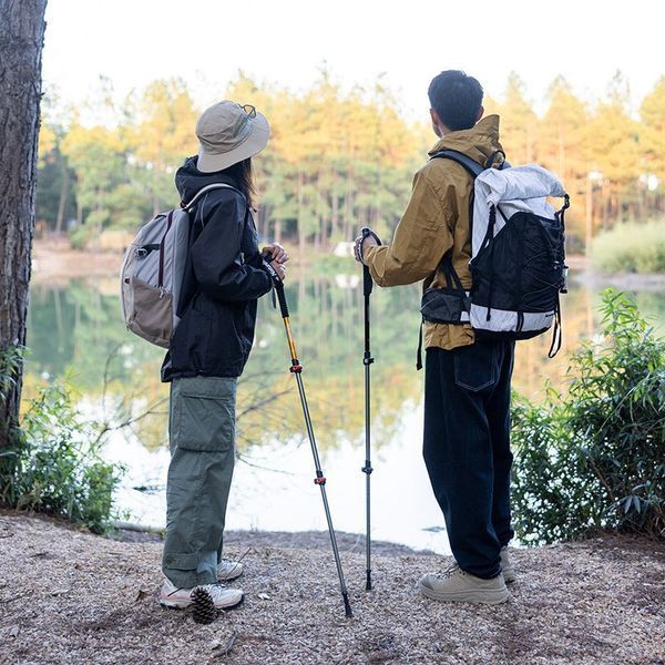 Трекинговая палка телескопическая для походов и спортивной ходьбы Naturehike Men ST 01 6061 AL NH17D001-Z алюминий Зеленая 6975641885634 фото
