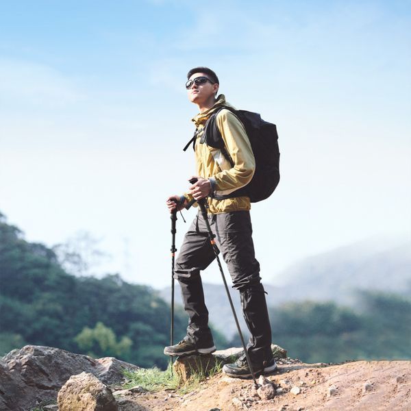 Трекінгова палиця Naturehike CNK2450DS012, 103-120 см, зелена 6927595783528 фото