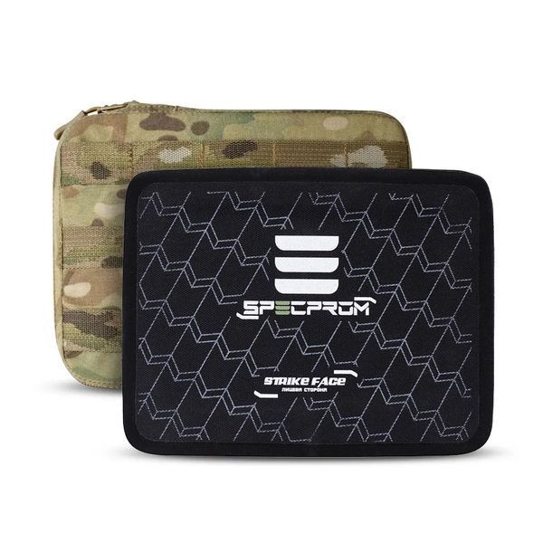 Боковые бронепластины 3-го класса СВМПЭ. SPECPROM. Вес 0.62кг. Размер 21.5 на 16см. Мультикам. 2шт (00000002852) 4454 фото