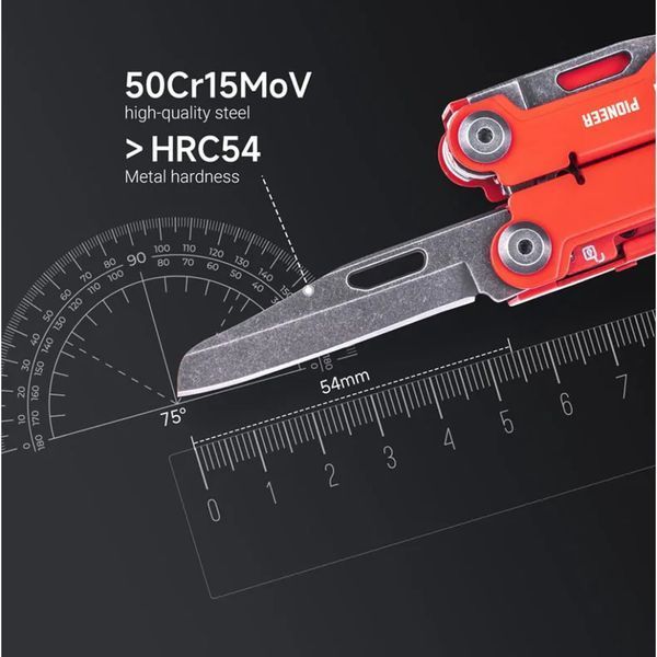 Мультитул Nextorch Pioneer MT20, красный PioneerRD фото