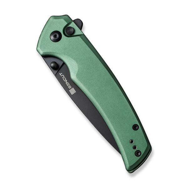 Ніж складаний туристичний Sencut Serene, (8.8 см) D2 / Aluminum зелений S21022B-5 фото