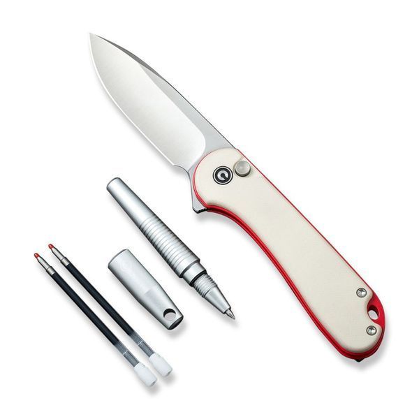 Комплект (нож складной, ручка) Civivi StellarQuill Pen & Button Lock Elementum II Knife Combo Gift Pack C23049 C23049 фото