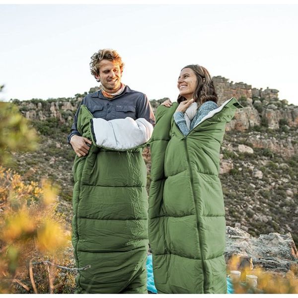 Спальный мешок Naturehike F150 NH22MSD05, левый, зеленый 6927595797754-L фото