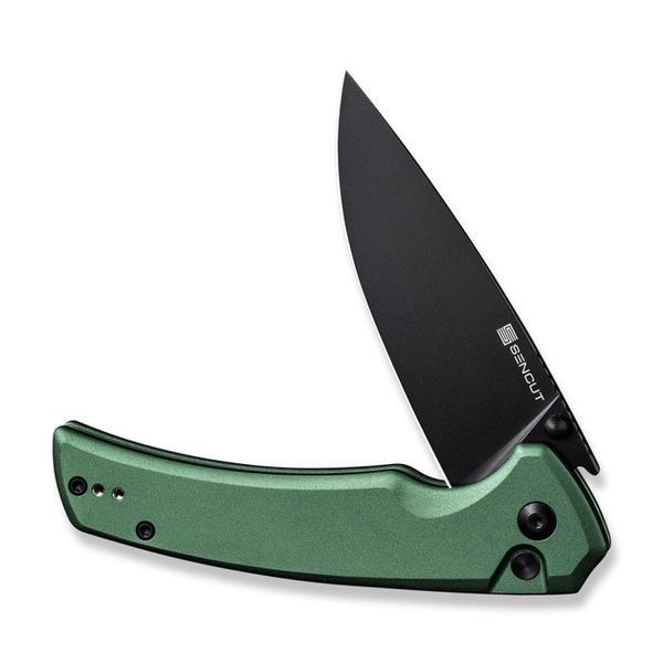 Ніж складаний туристичний Sencut Serene, (8.8 см) D2 / Aluminum зелений S21022B-5 фото