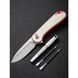 Комплект (нож складной, ручка) Civivi StellarQuill Pen & Button Lock Elementum II Knife Combo Gift Pack C23049 C23049 фото 5