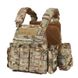 Плитоноска Yakeda VT-6031-6 полиэстэр 600D с системой MOLLE с подсумками Мультикам VT-6031-CP фото 3