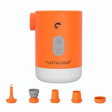 Насос-ліхтар-powerbank кемпінговий Flextail Max Pump 2 Pro, помаранчевий MP2P4000-OG-i фото