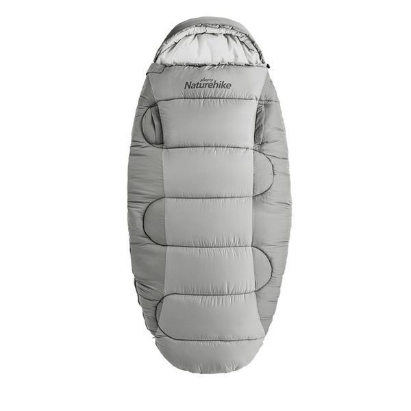 Спальный мешок овальный Naturehike PS300 CNK2350WS026, серый 6976507664257 фото