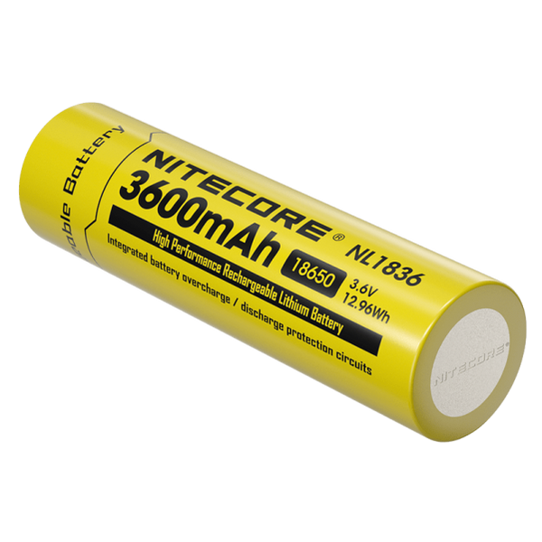 Акумулятор 18650 (3600mAh) Nitecore NL1836 6-1514 фото