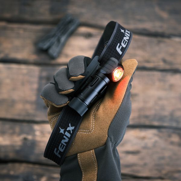 Фонарь налобный тактический с красным светом Fenix ​​Scout (HM23 V2.0) Лимитированная серия Scout фото
