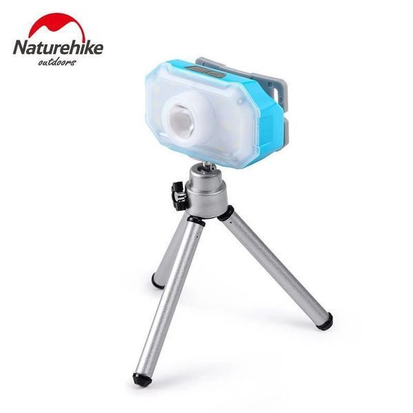 Ліхтар налобний Naturehike NH18T001-A, блакитний 6927595735138 фото