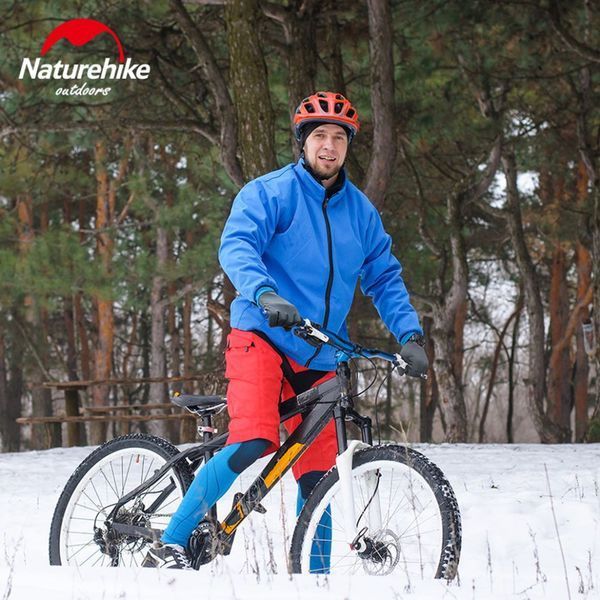 Вологозахисні рукавички Naturehike NH19S005-T, розмір М, темно-блакитні 6927595750490 фото