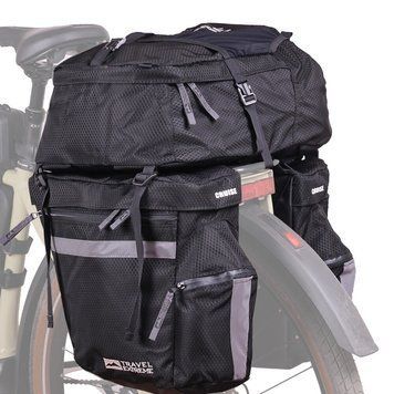 Велобаул CRUISE 50L BLACK TravelExtreme TE04021 фото