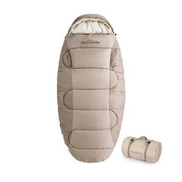 Спальний мішок овальний Naturehike PS300 CNK2350WS026, бежевий 6976507664240 фото