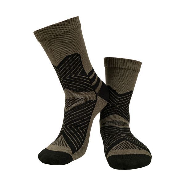 Шкарпетки Tribe Trekking Summer Long T-KB-0016-olive, 44-46 T-KB-0016-olive-44-46 фото
