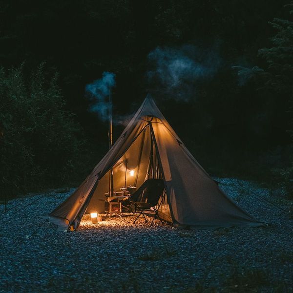 Палатка с острой верхушкой Naturehike CNK2300ZP025, коричневая 6976023922534 фото